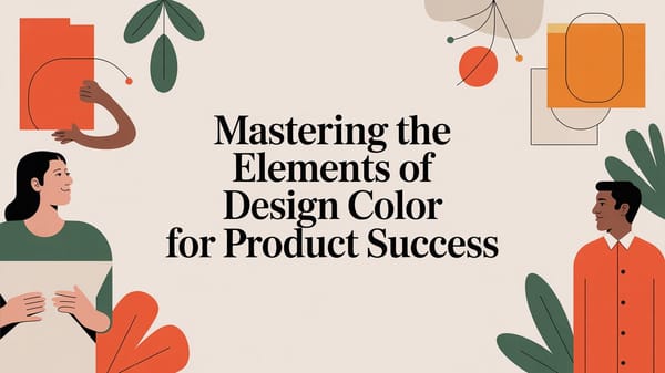 Mastering the Elements of Design Color for Product Success